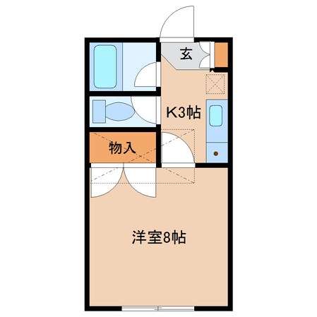 ペンギンハイツの物件間取画像